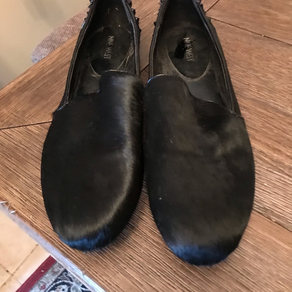 Nine West, Size 11 Flat with spike style heel